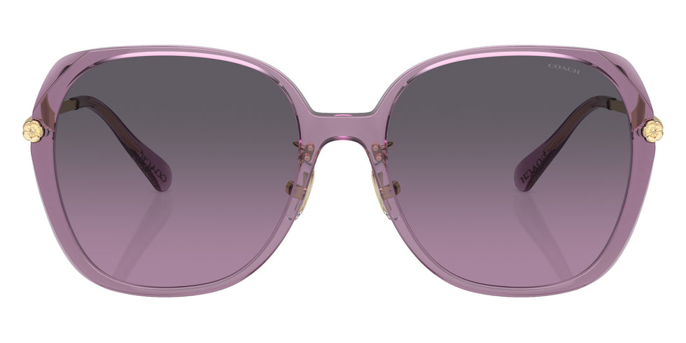 Coach HC8403D CR636 582590 59 - Transparent Purple / Gray Purple Gradient #id:hc8403d582590_s:106100