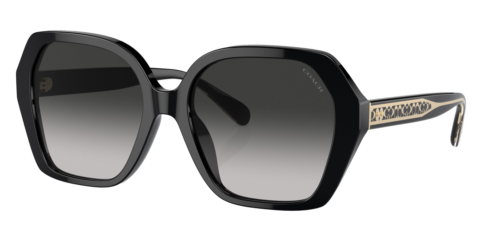 Coach HC8404U CR615 50023C 56 - Black / Gray Gradient #id:hc8404u50023c_s:100105