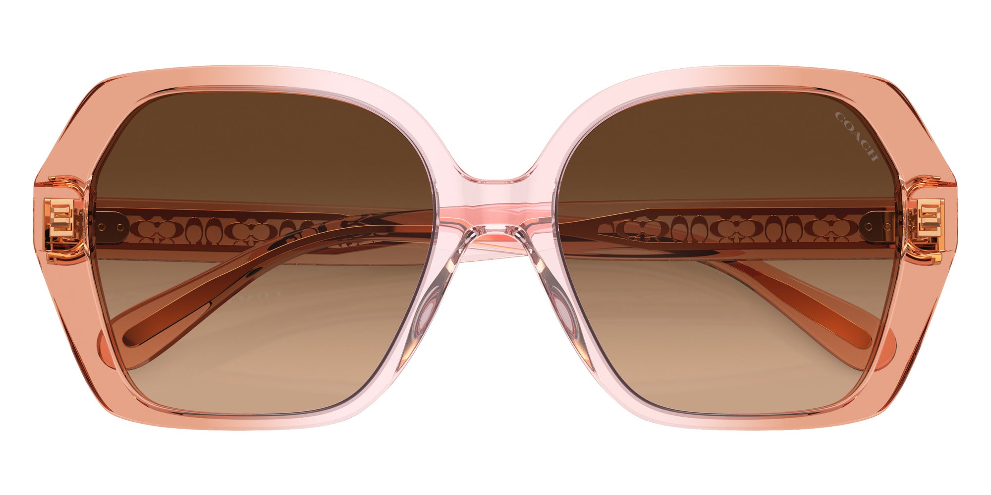 Coach HC8404U CR615 581274 56 - Saddle/Dusty Rose Gradient / Brown Gradient #id:hc8404u581274_s:102120