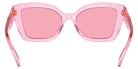 Coach HC8405U CS544 583084 54 - Transparent Bright Pink / Pink Solid #id:hc8405u583084_s:100115