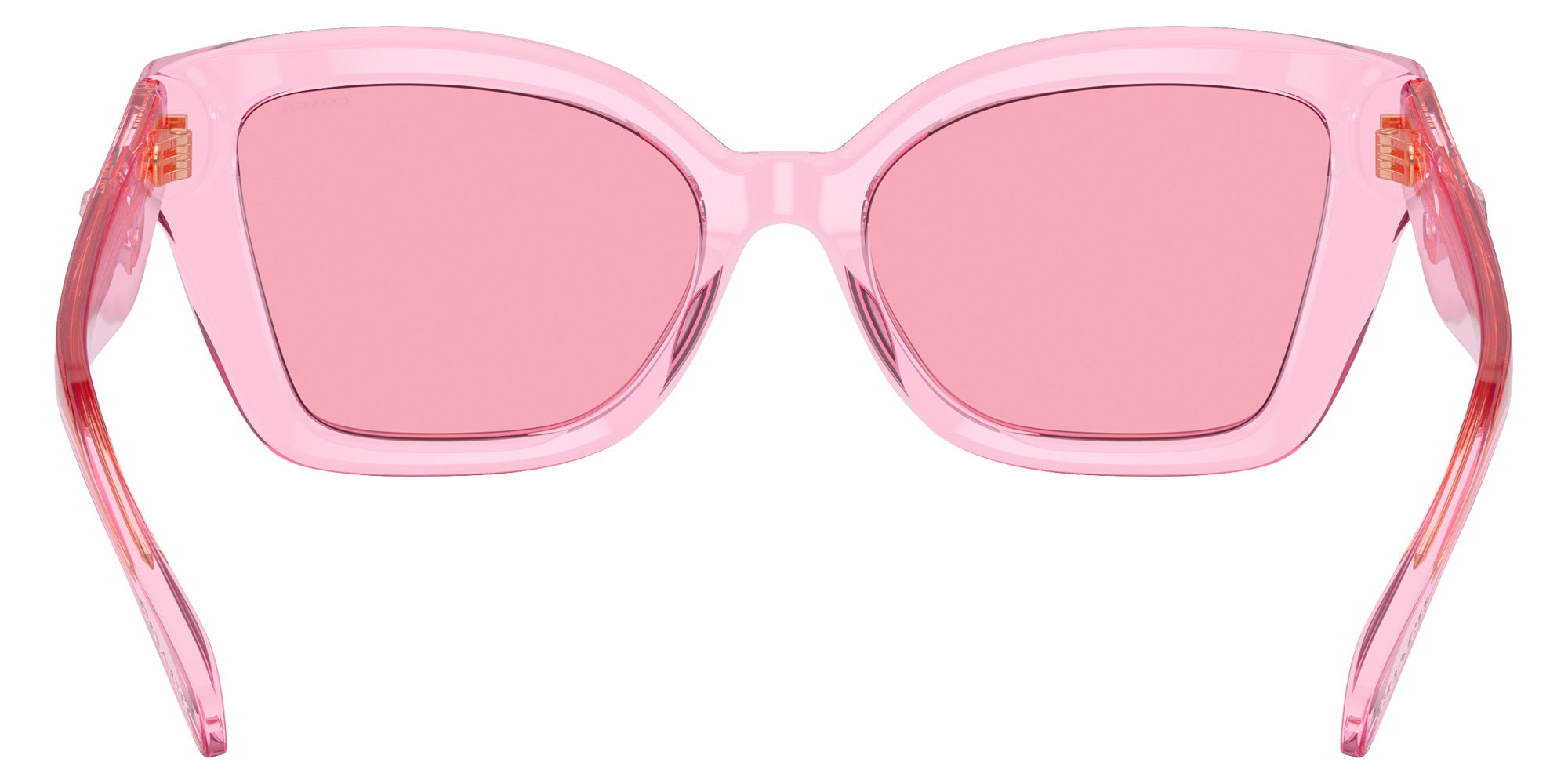 Coach HC8405U CS544 583084 54 - Transparent Bright Pink / Pink Solid #id:hc8405u583084_s:100115
