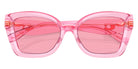 Coach HC8405U CS544 583084 54 - Transparent Bright Pink / Pink Solid #id:hc8405u583084_s:100120