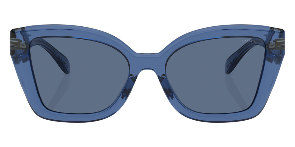 Coach HC8405U CS544 583180 54 - Transparent Blue / Blue Solid #id:hc8405u583180_s:102100