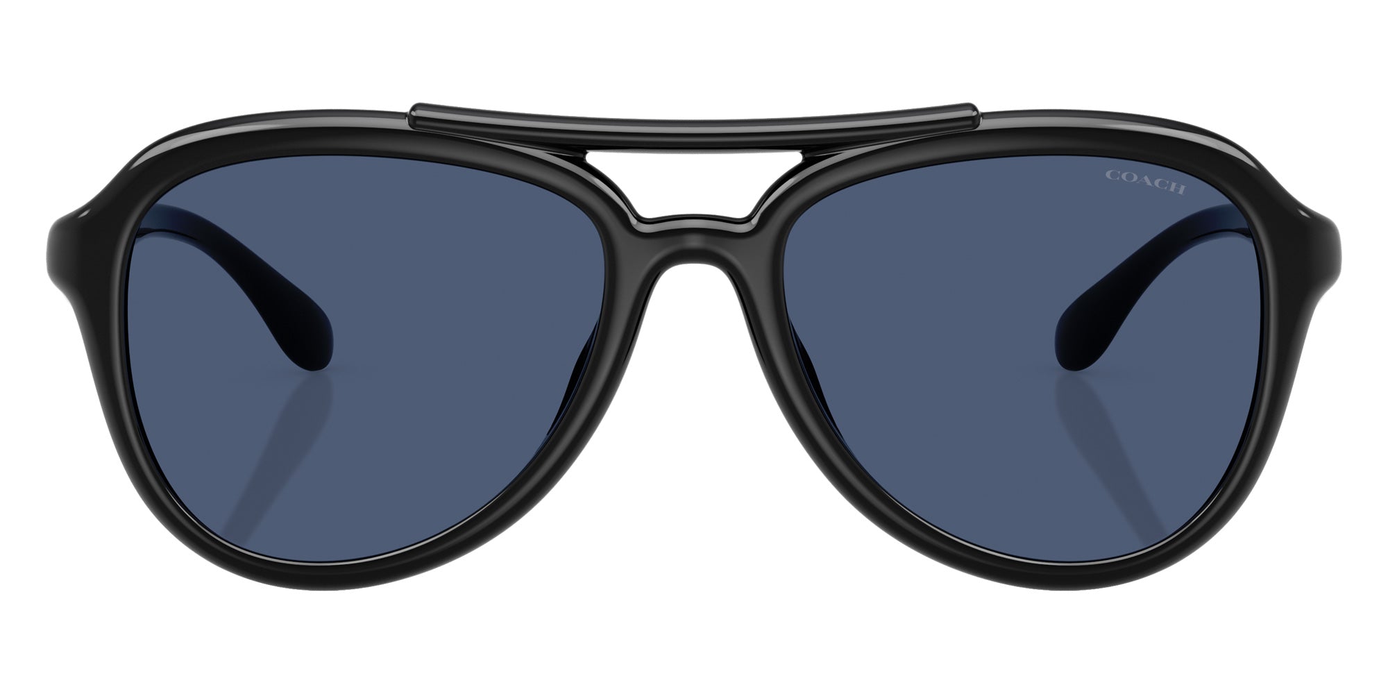 Coach HC8406U CW183 500287 55 - Black / Blue Solid #id:hc8406u500287_s:100100