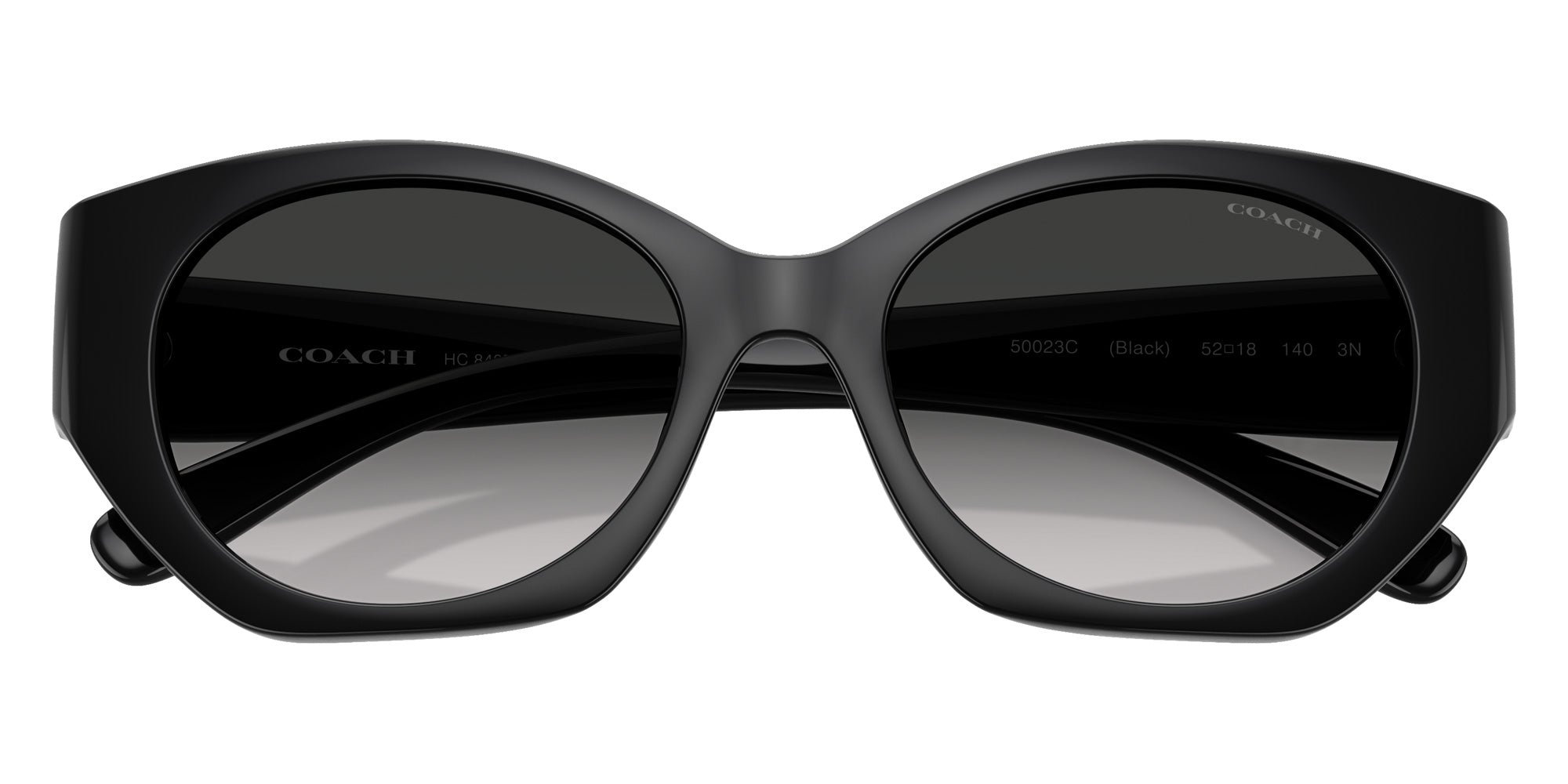 Coach HC8407U CW194 50023C 52 - Black / Gray Gradient #id:hc8407u50023c_s:100120