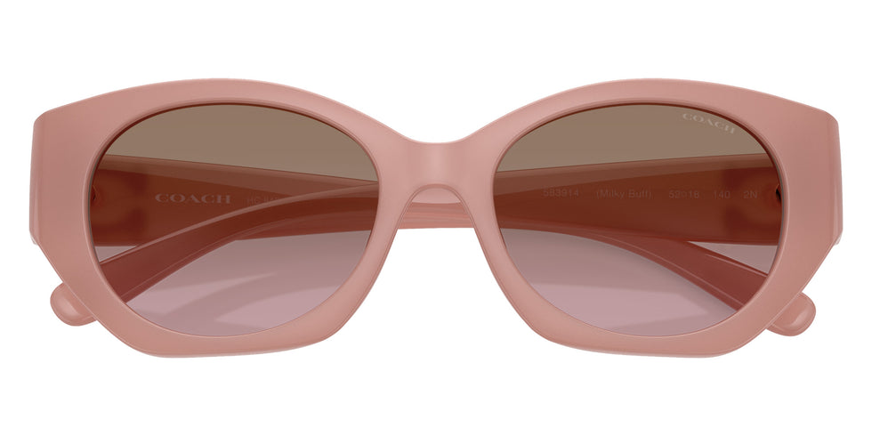 Coach HC8407U CW194 583914 52 - Milky Buff / Brown Rose Gradient #id:hc8407u583914_s:104120