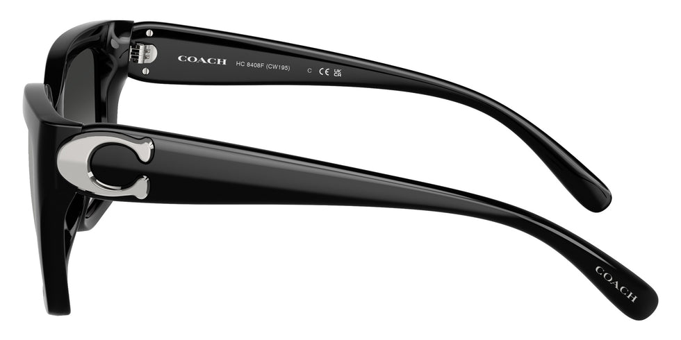 Coach HC8408F CW202 50023C 57 - Black / Gray Gradient #id:hc8408f50023c_s:100110
