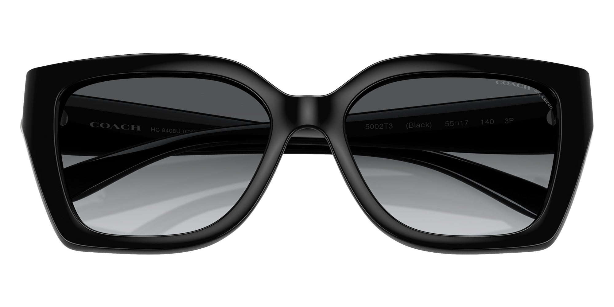 Coach HC8408U CW195 5002T3 55 - Black / Gray Gradient Polarized #id:hc8408u5002t3_s:102120