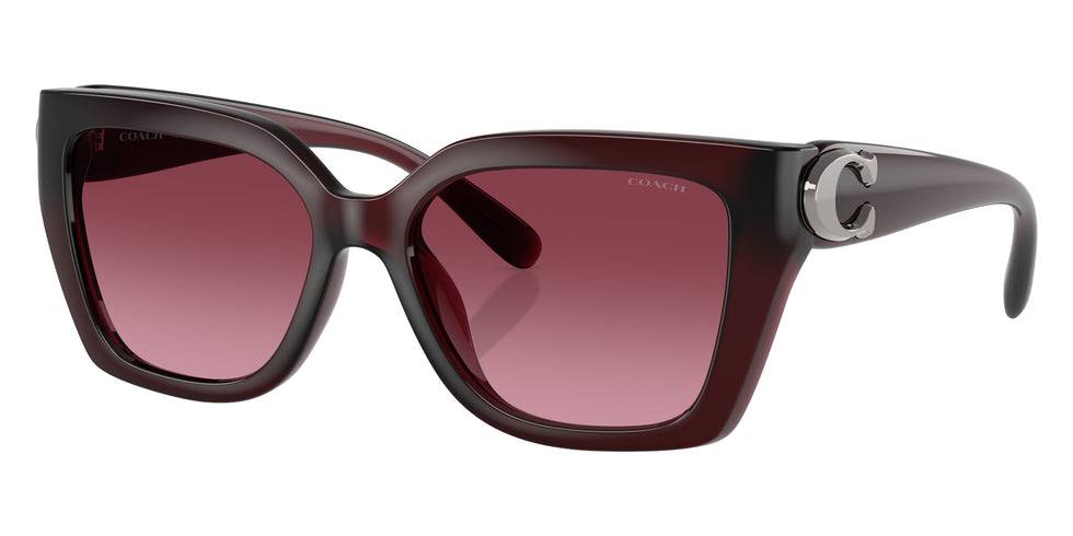 Coach HC8408U CW195 53938H 55 - Milky Burgundy / Berry Gradient #id:hc8408u53938h_s:104105