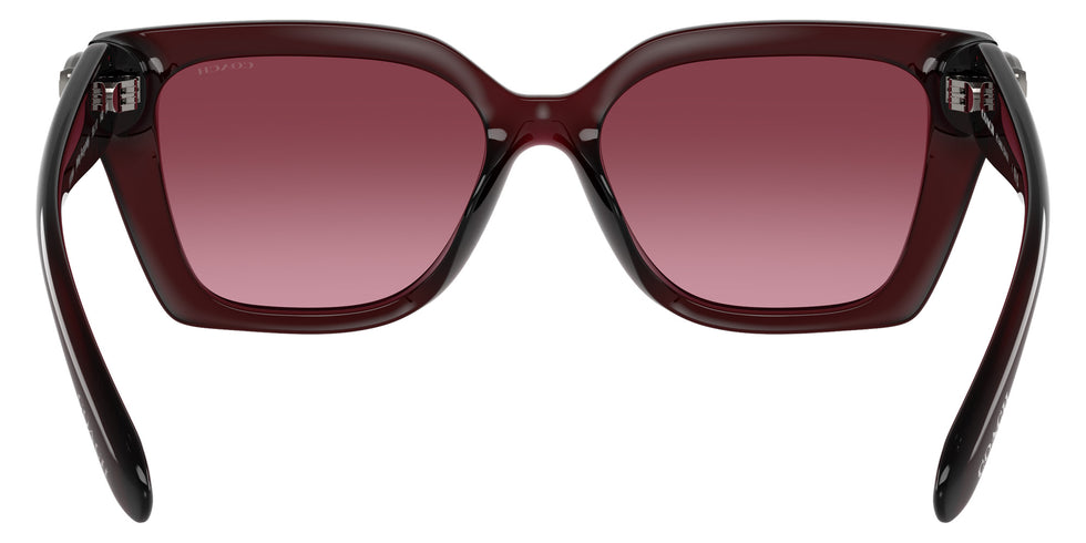 Coach HC8408U CW195 53938H 55 - Milky Burgundy / Berry Gradient #id:hc8408u53938h_s:104115