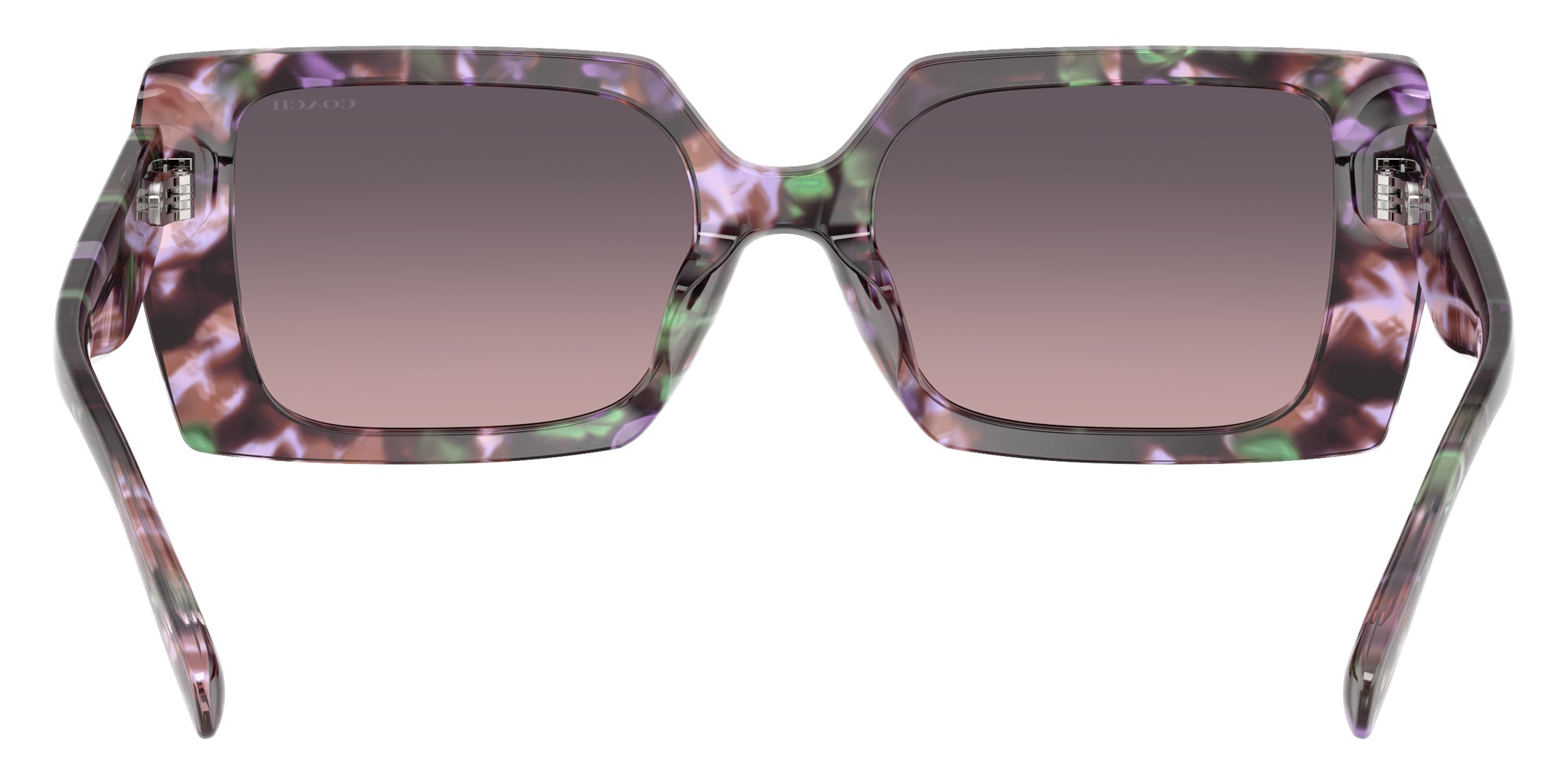 Coach HC8409U CW224 584346 53 - Amethyst Pearl Tortoise / Smoke Purple Gradient #id:hc8409u584346_s:102115