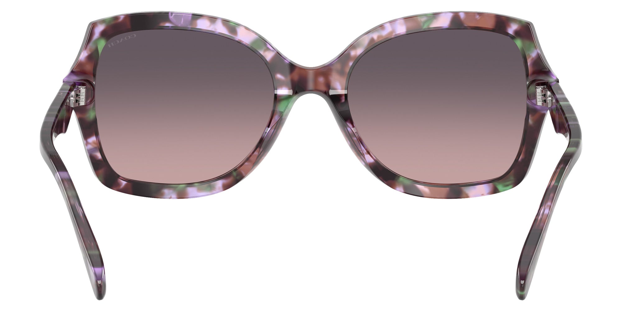 Coach HC8410U CW225 584346 56 - Amethyst Pearl Tortoise / Smoke Purple Gradient #id:hc8410u584346_s:102115