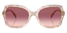 Coach HC8410U CW225 58947W 56 - Transparent Floral Field / Purple Pink Gradient #id:hc8410u58947w_s:108100