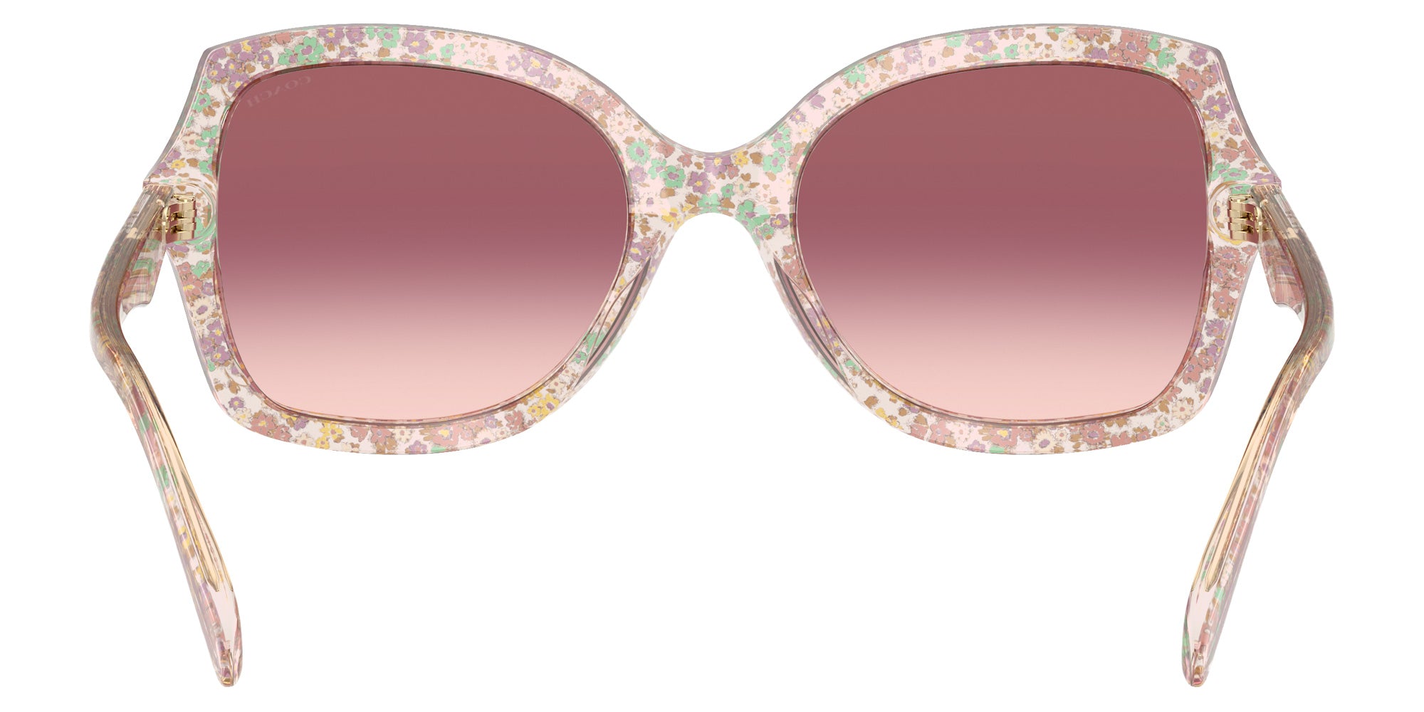 Coach HC8410U CW225 58947W 56 - Transparent Floral Field / Purple Pink Gradient #id:hc8410u58947w_s:108115