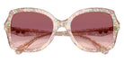 Coach HC8410U CW225 58947W 56 - Transparent Floral Field / Purple Pink Gradient #id:hc8410u58947w_s:108120