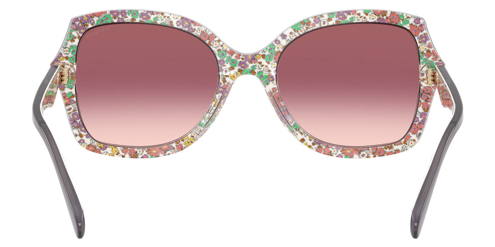 Coach HC8410U CW225 58957W 56 - Milky Violet/Floral Field / Purple Pink Gradient #id:hc8410u58957w_s:110115