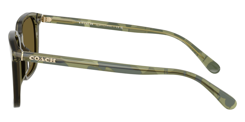 Coach HC8411U CW405 5848S7 55 - Transparent Olive / Army Solid #id:hc8411u5848s7_s:102110