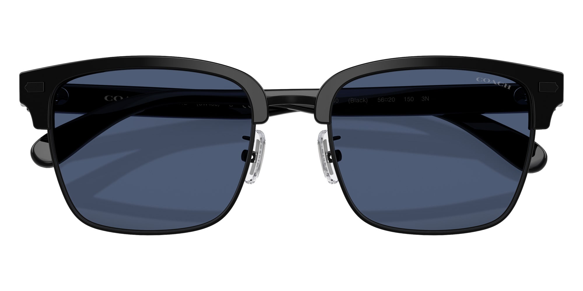 Coach HC8412 CW406 500280 56 - Black / Blue Solid #id:hc8412500280_s:100120