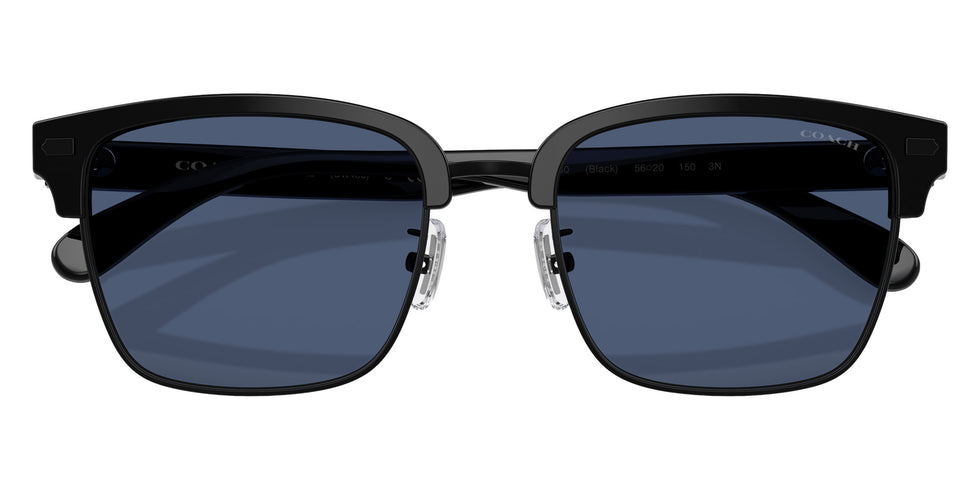 Coach HC8412 CW406 500280 56 - Black / Blue Solid #id:hc8412500280_s:100120