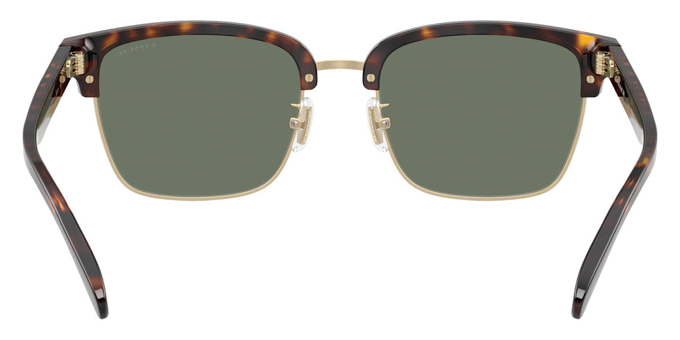 Coach HC8412 CW406 51203H 56 - Light Gold/Dark Tortoise / Green Solid #id:hc841251203h_s:104115