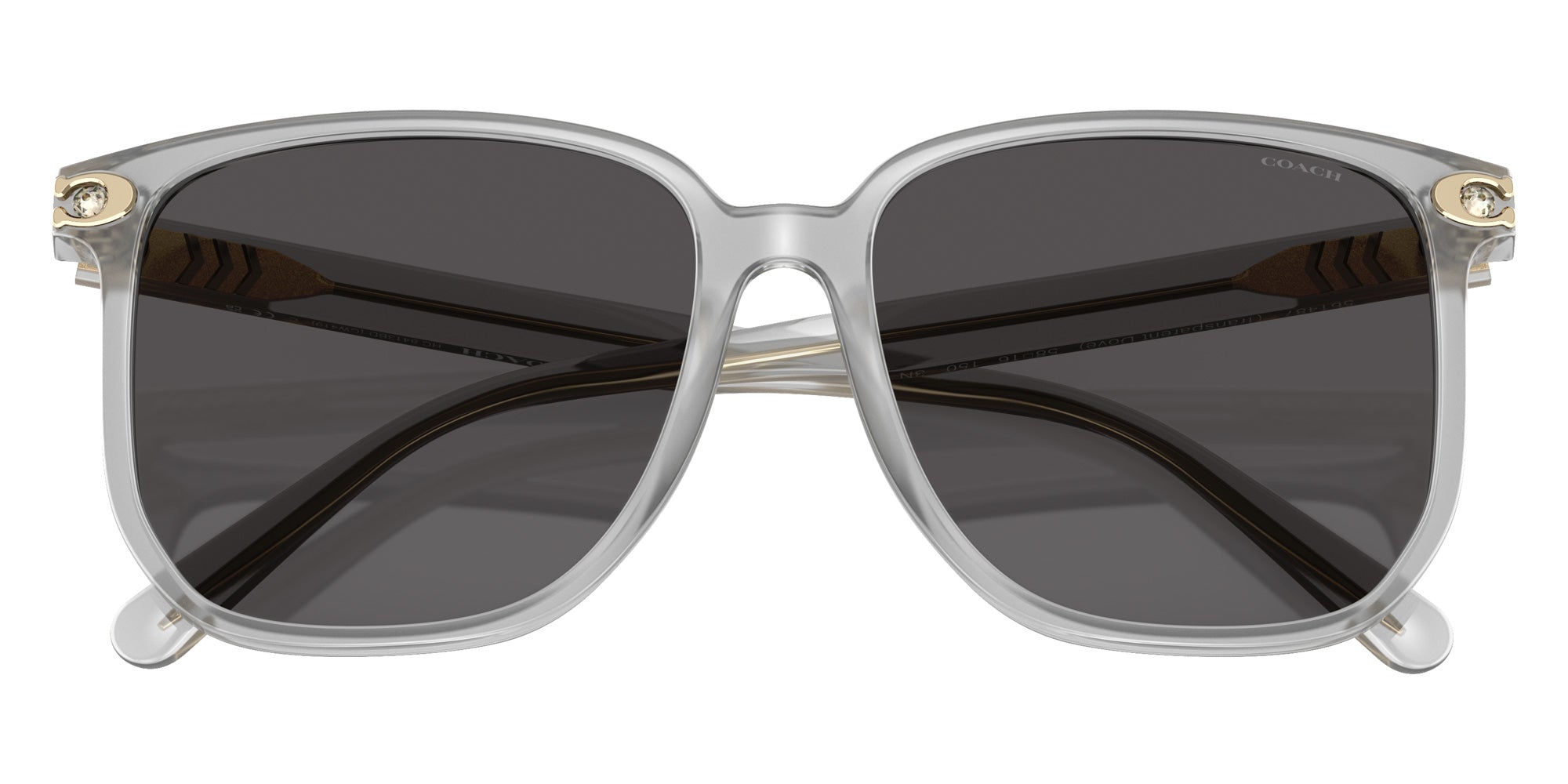 Coach HC8413BD CW419 561487 58 - Transparent Dove / Gray Solid #id:hc8413bd561487_s:102120