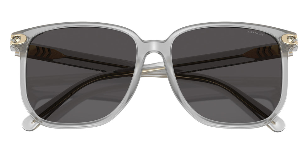 Coach HC8413BD CW419 561487 58 - Transparent Dove / Gray Solid #id:hc8413bd561487_s:102120