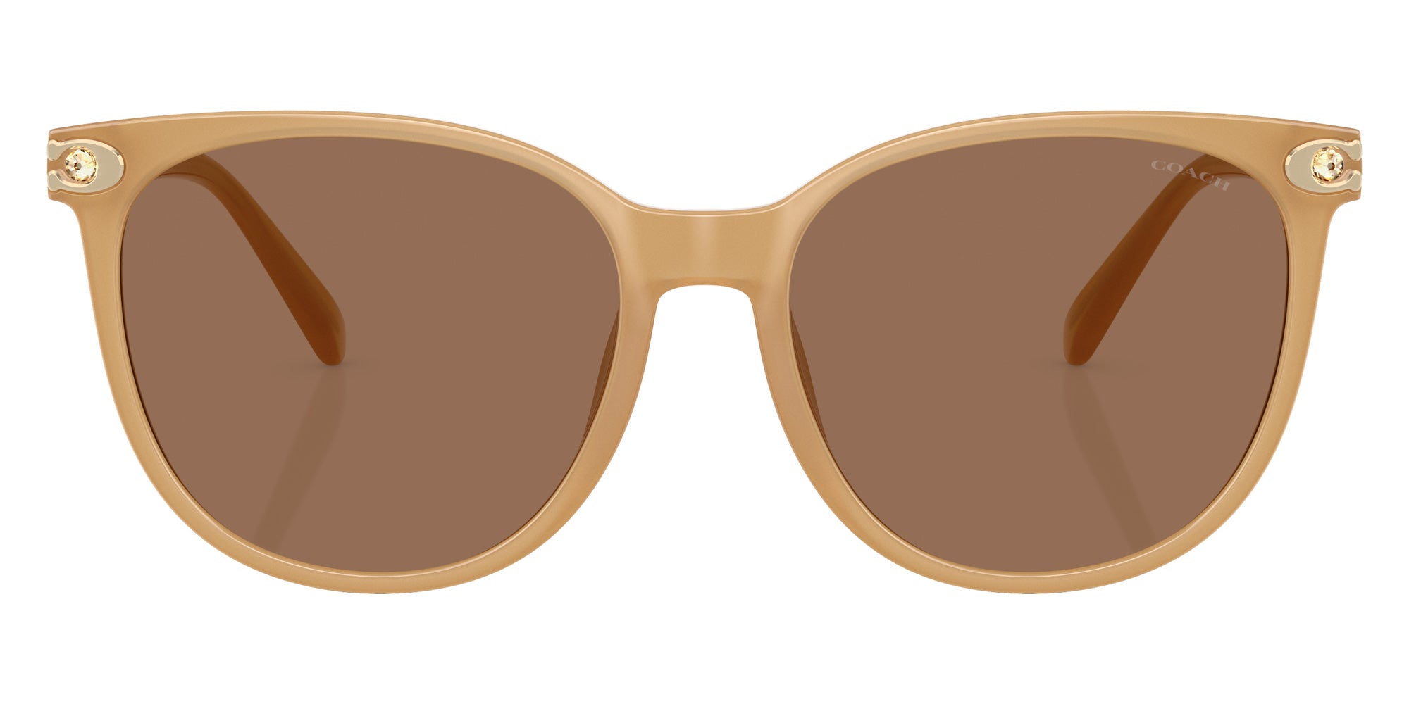 Coach HC8414BD CW428 585473 57 - Milky Tea / Brown Solid #id:hc8414bd585473_s:106100
