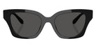 Coach HC8418U CAD18 500287 53 - Black / Gray Solid #id:hc8418u500287_s:100100
