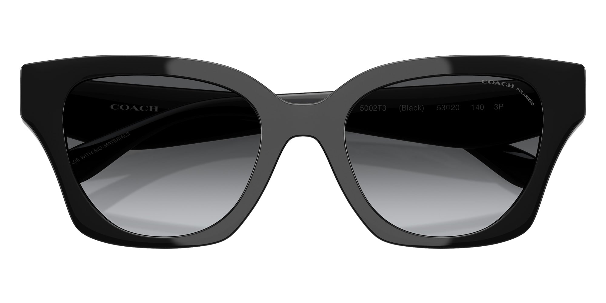 Coach HC8418U CAD18 5002T3 53 - Black / Gray Gradient Polarized #id:hc8418u5002t3_s:102120