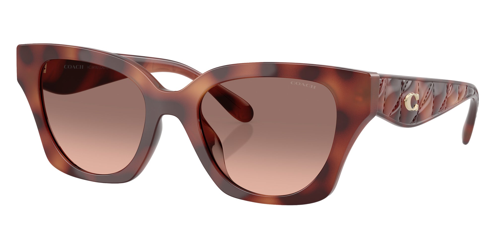 Coach HC8418U CAD18 577413 53 - Caramel Tortoise / Brown Pink Gradient #id:hc8418u577413_s:104105