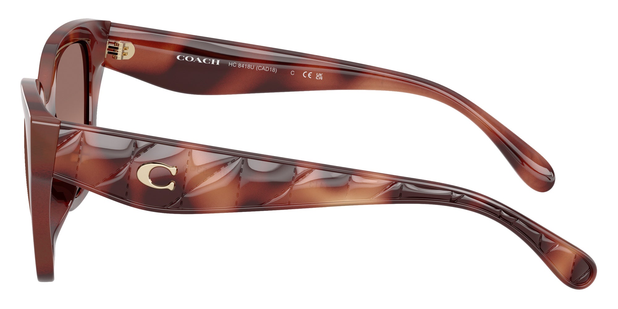 Coach HC8418U CAD18 577413 53 - Caramel Tortoise / Brown Pink Gradient #id:hc8418u577413_s:104110