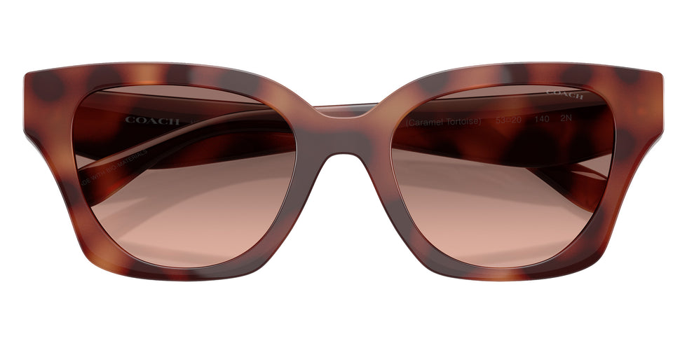 Coach HC8418U CAD18 577413 53 - Caramel Tortoise / Brown Pink Gradient #id:hc8418u577413_s:104120