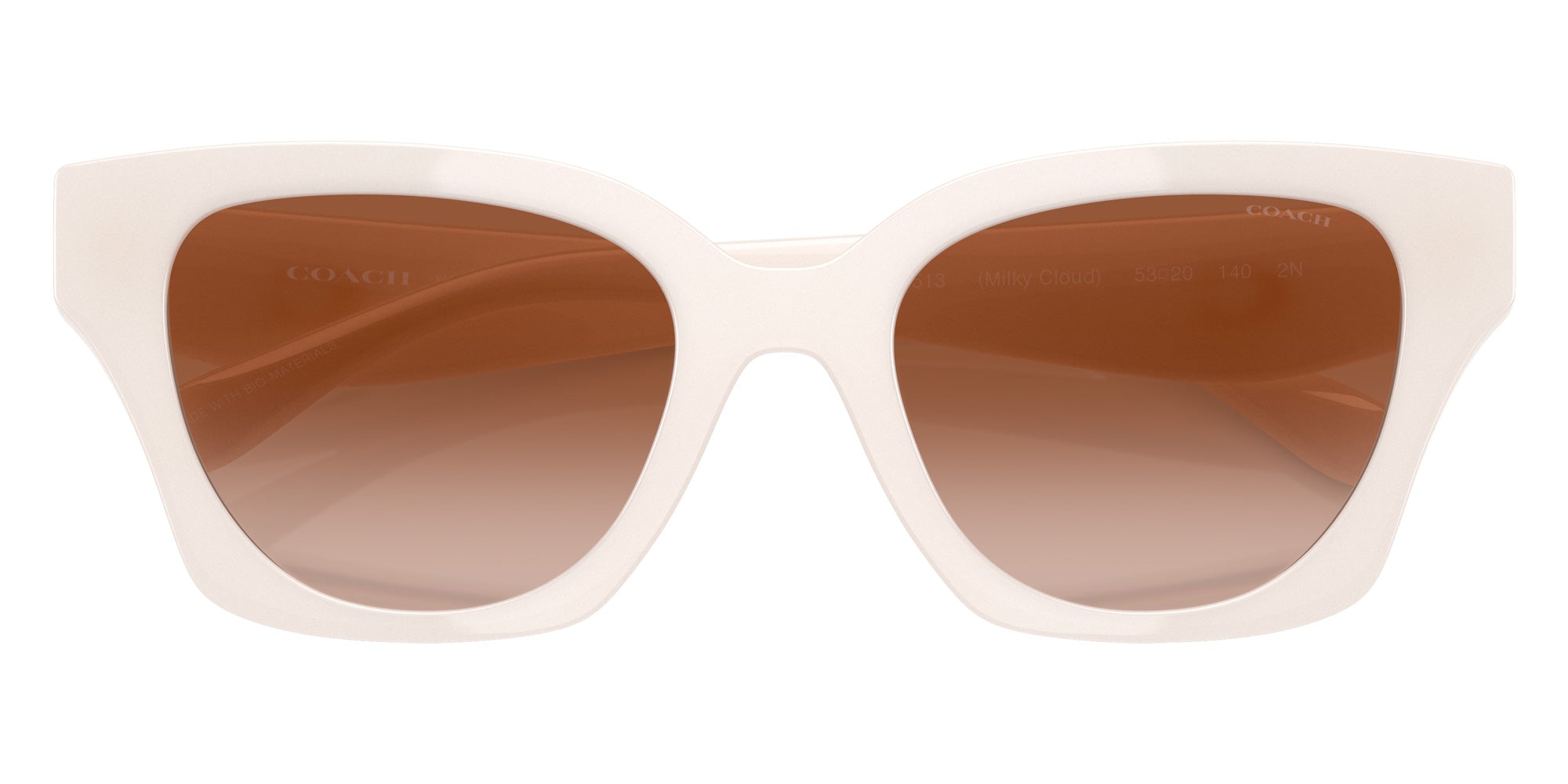 Coach HC8418U CAD18 580513 53 - Milky Cloud / Brown Gradient #id:hc8418u580513_s:106120