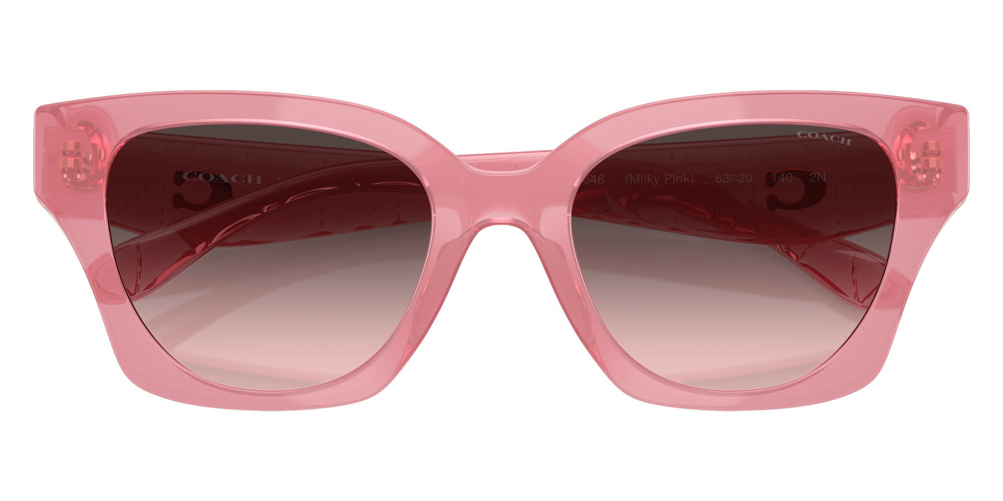 Coach HC8418U CAD18 589646 53 - Milky Pink / Gray Pink Gradient #id:hc8418u589646_s:108120