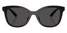Coach HC8419U CAD25 500287 55 - Black / Gray Solid #id:hc8419u500287_s:102100