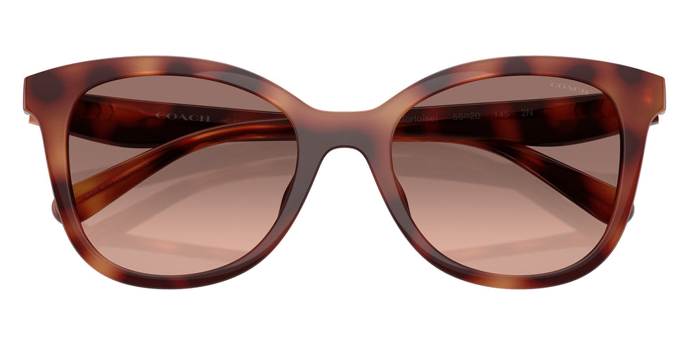 Coach HC8419U CAD25 577413 55 - Caramel Tortoise / Brown Pink Gradient #id:hc8419u577413_s:106120