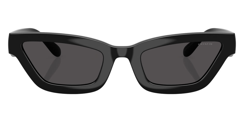 Coach HC8420U CAD28 500287 55 - Black / Gray Solid #id:hc8420u500287_s:100100