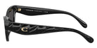 Coach HC8420U CAD28 500287 55 - Black / Gray Solid #id:hc8420u500287_s:100110