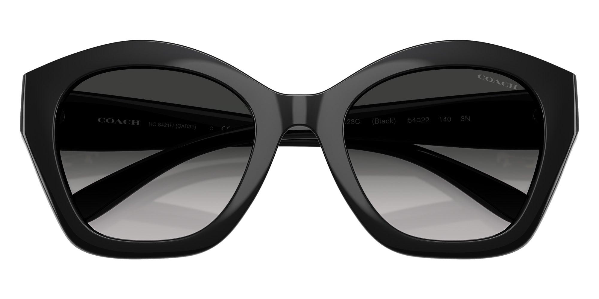 Coach HC8421U CAD31 50023C 54 - Black / Gray Gradient #id:hc8421u50023c_s:100120