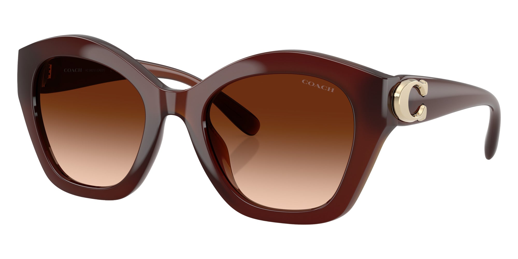 Coach HC8421U CAD31 584174 54 - Milky Hazelnut / Brown Gradient #id:hc8421u584174_s:104105
