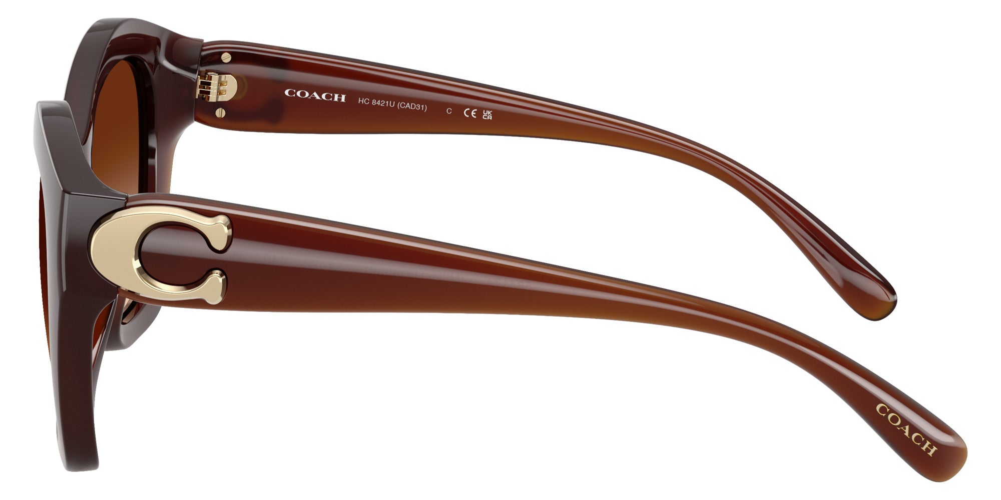 Coach HC8421U CAD31 584174 54 - Milky Hazelnut / Brown Gradient #id:hc8421u584174_s:104110