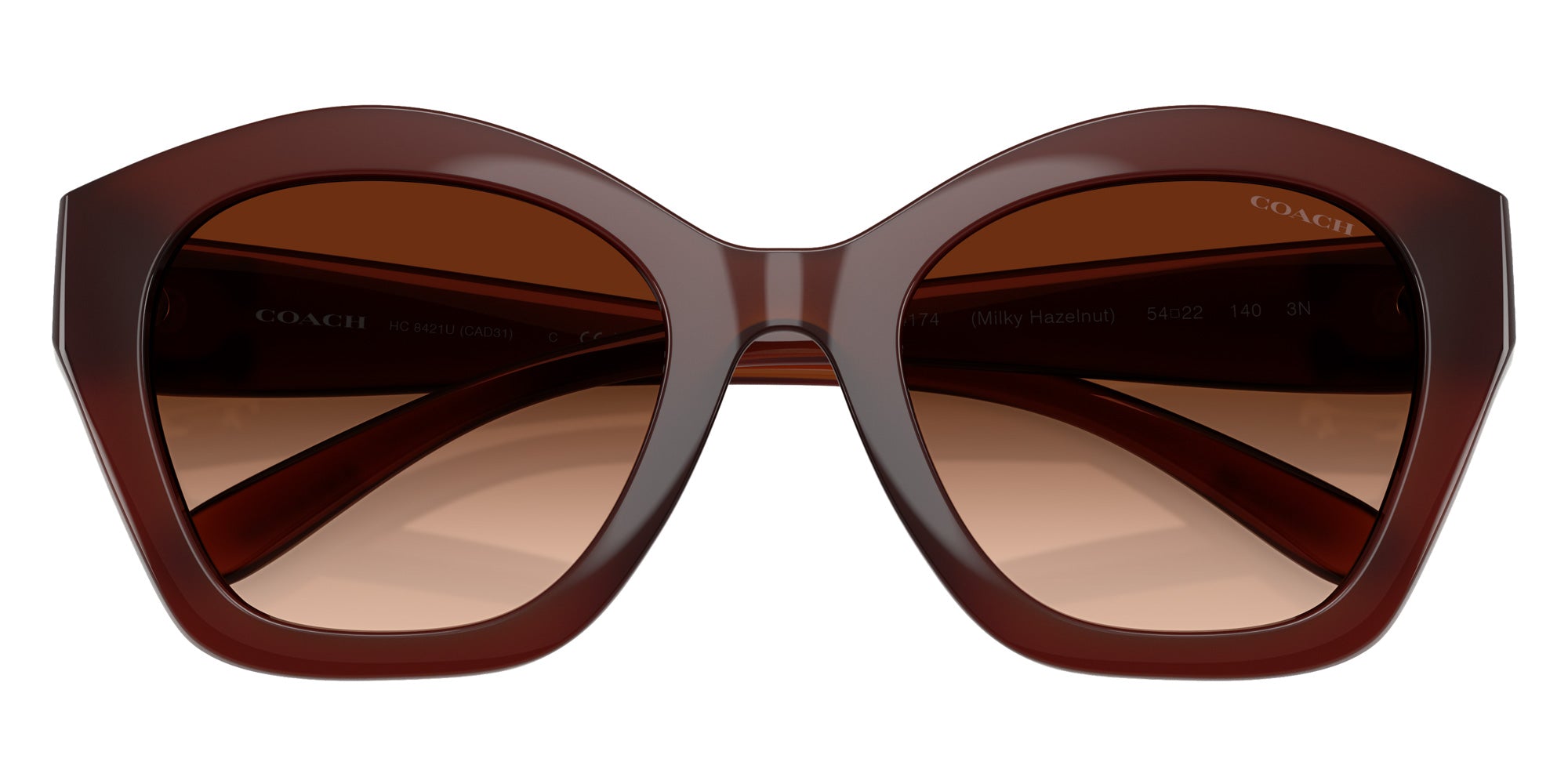 Coach HC8421U CAD31 584174 54 - Milky Hazelnut / Brown Gradient #id:hc8421u584174_s:104120