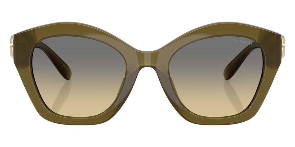 Coach HC8421U CAD31 5872L0 54 - Milky Olive / Gray Olive Gradient #id:hc8421u5872l0_s:110100