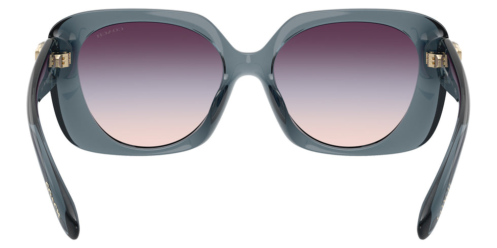 Coach HC8422U CAD33 5871U7 55 - Milky Denim / Blue Purple Gradient #id:hc8422u5871u7_s:108115