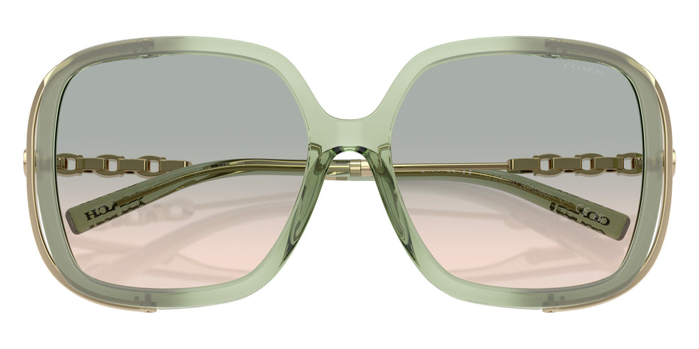 Coach HC8423U CAD80 58902C 56 - Gray/Mint Gradient / Green Peach Gradient #id:hc8423u58902c_s:106120