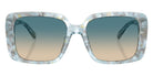 Coach HC8424F CAD55 58664M 56 - Pearlized Blue Watercolor / Blue Yellow Gradient #id:hc8424f58664m_s:102100