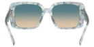 Coach HC8424U CAD54 58664M 54 - Pearlized Blue Watercolor / Blue Yellow Gradient #id:hc8424u58664m_s:102115
