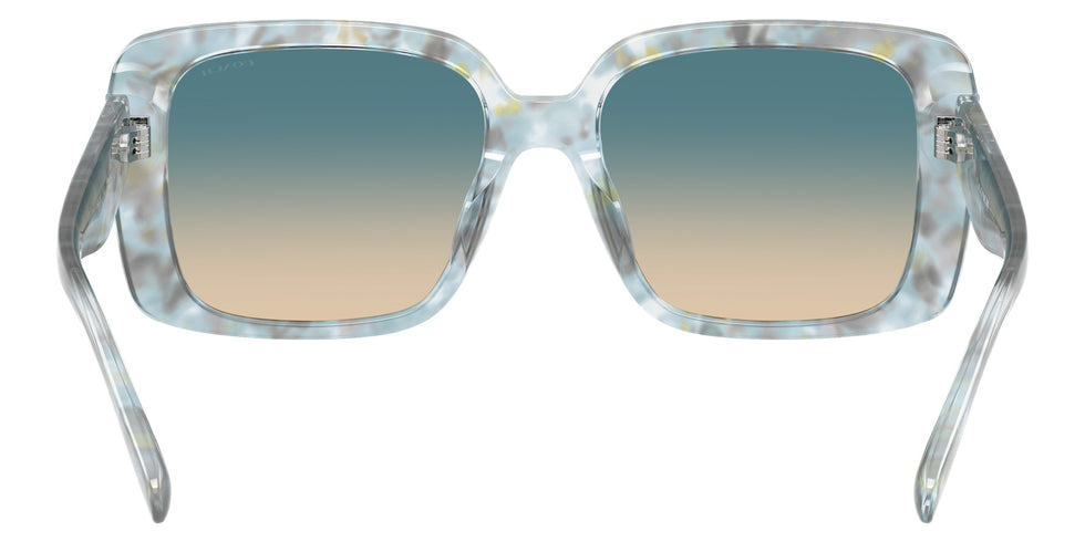 Coach HC8424U CAD54 58664M 54 - Pearlized Blue Watercolor / Blue Yellow Gradient #id:hc8424u58664m_s:102115