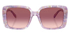 Coach HC8424U CAD54 58677W 54 - Pearlized Purple Watercolor / Puple Pink Gradient #id:hc8424u58677w_s:104100