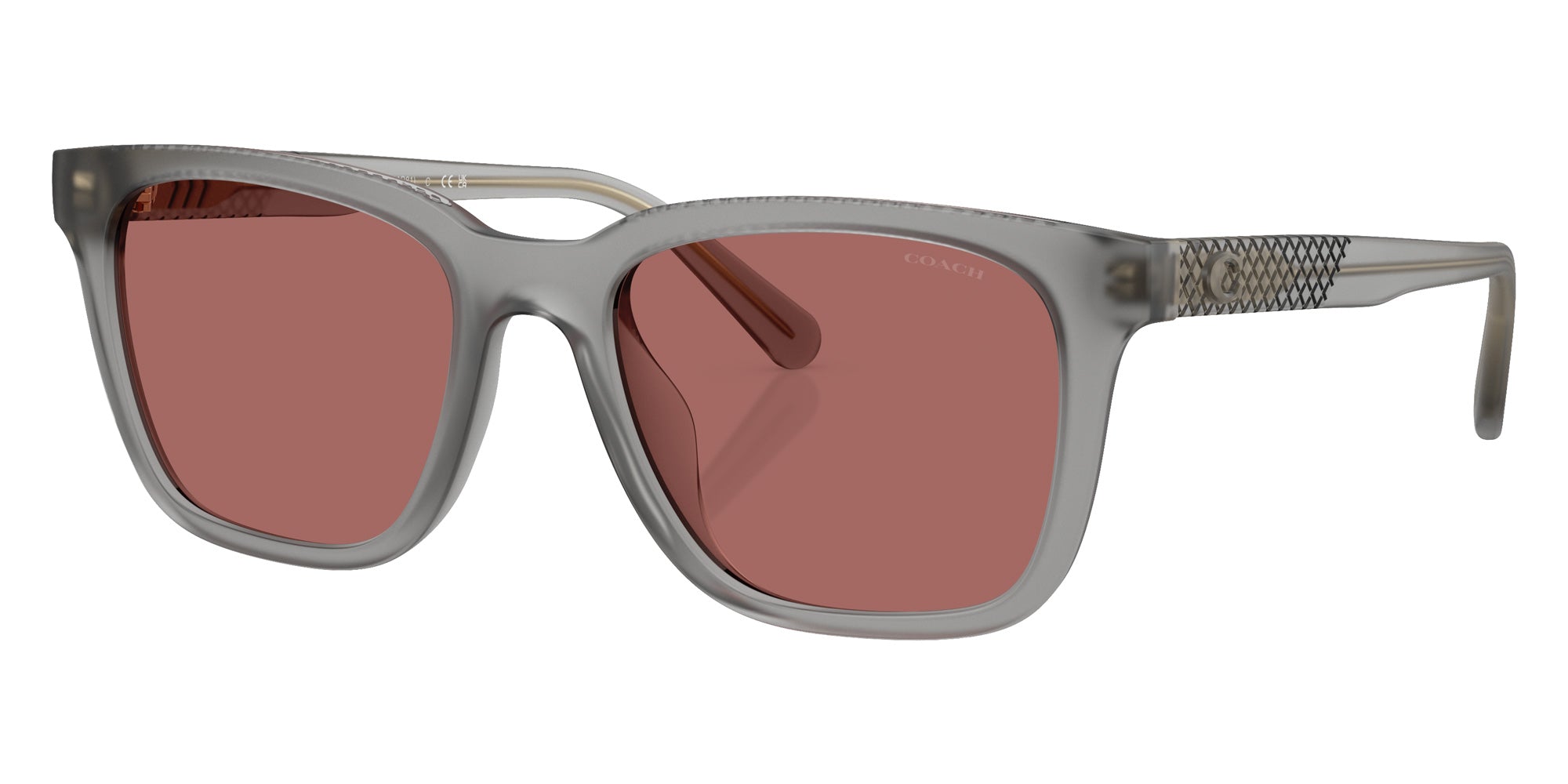 Coach HC8426U CAD81 58750H 54 - Matte Transparent Stone / Wine Solid #id:hc8426u58750h_s:106105